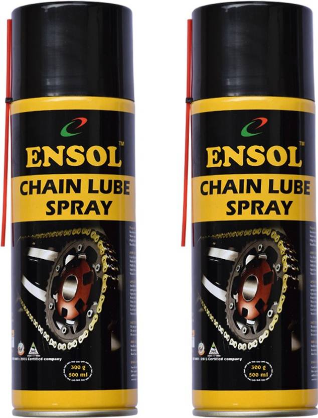 Ensol Synthetic Chain Lube Spray 500ml Chain Oil Price in India - Buy