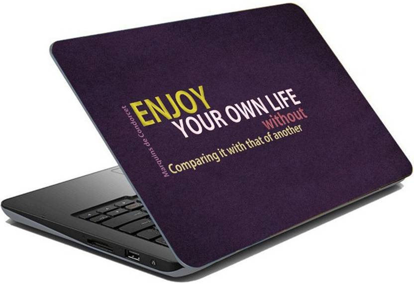 Ezyprnt Sparkle Laminated Enjoy Your Own Life 15 To 15 6