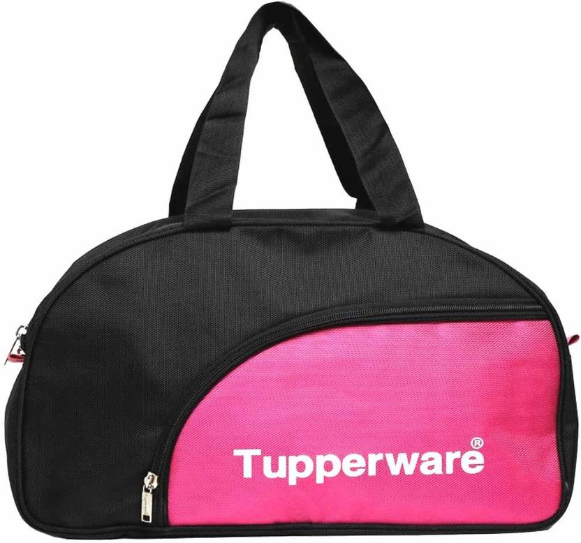 Tupperware Black And Pink Carry Bag Waterproof Multipurpose Tupperware Black And Pink Carry Bag Waterproof Multipurpose