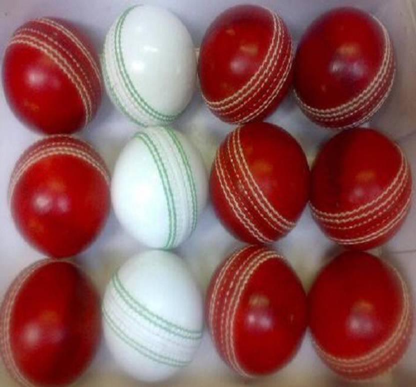 MDN TEST & ONE DAY INTERNATIONAL LEATHER BALL (PACK OF 12) Cricket