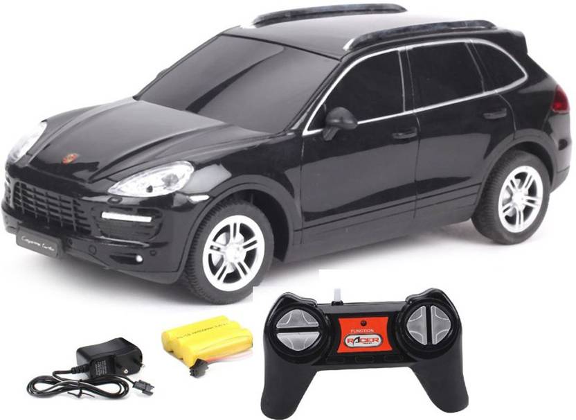 Tabby Toys Rc Porsche Cayenne Turbo 1 24 Rechargeable Toy Car Tabby Toys Rc Porsche Cayenne Turbo 1 24 Rechargeable Toy Car Black