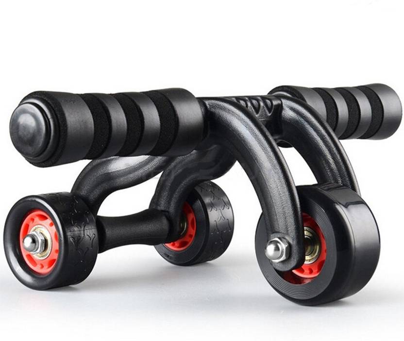 Stok Stok 3 Wheel Ab Roller With Free Knee Mat And Floor Stopper