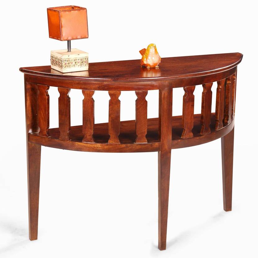 Fischers Lifestyle Amalfi Solid Wood Console Table Price In India