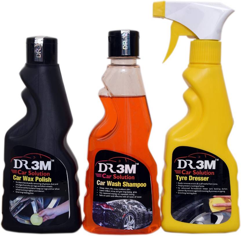 Dr3m Car Tyre Polish250ml Car Wash Shampoo 250ml Car Wax Polish