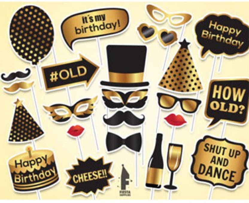 Party Propz Happy Birthday Decoration Photo Booth Board Price In