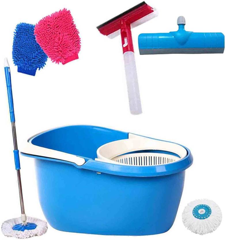 VMOP UNBREAKABLE BUCKET1913 Mop Set, Kitchen Wiper, Floor Wiper