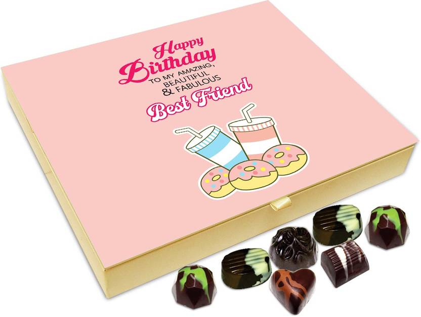 Chocholik Gift Box Happy Birthday My Best Friend Chocolate Box