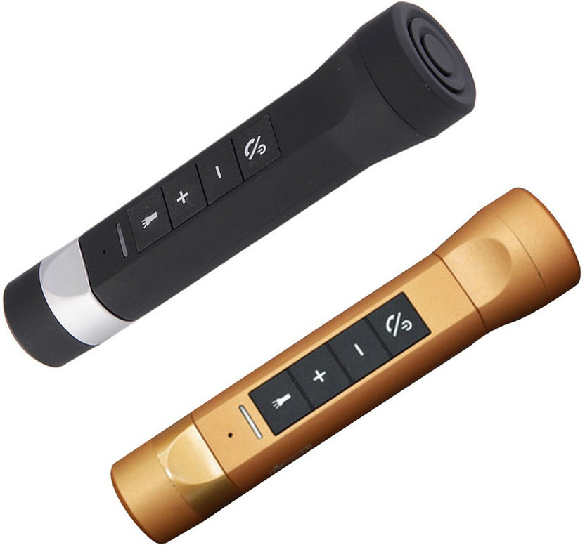 Portable Bluetooth Multifunction Flashlight Speaker Music Torch Bike Cycling