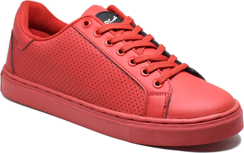 DOC Martin Prick Red Sneakers For Men 