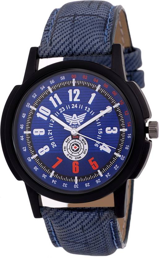 Abrexo Abx-1190BLU-Denim Trending Sporty Watch  - For Men