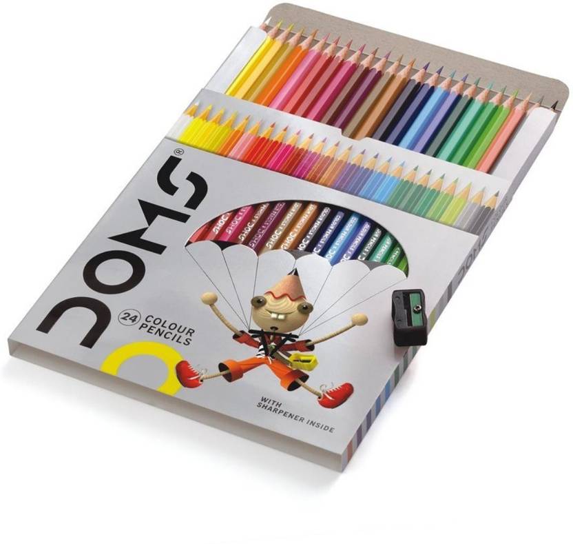 24 colour pencil set