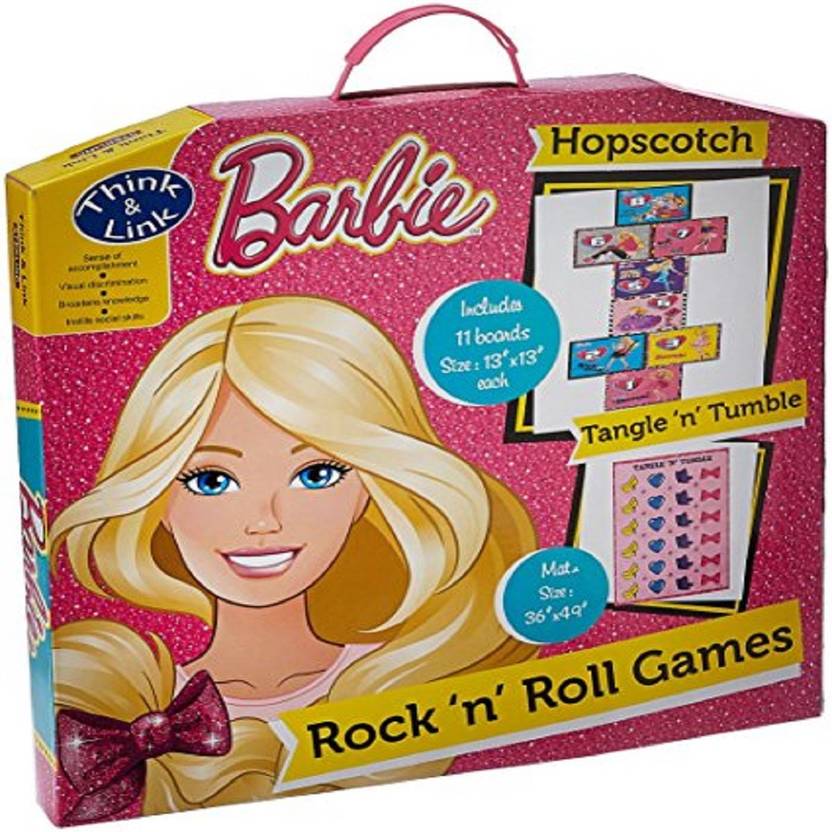 Sterling Barbie Hopscotch Rock N Roll Games Board Game Barbie