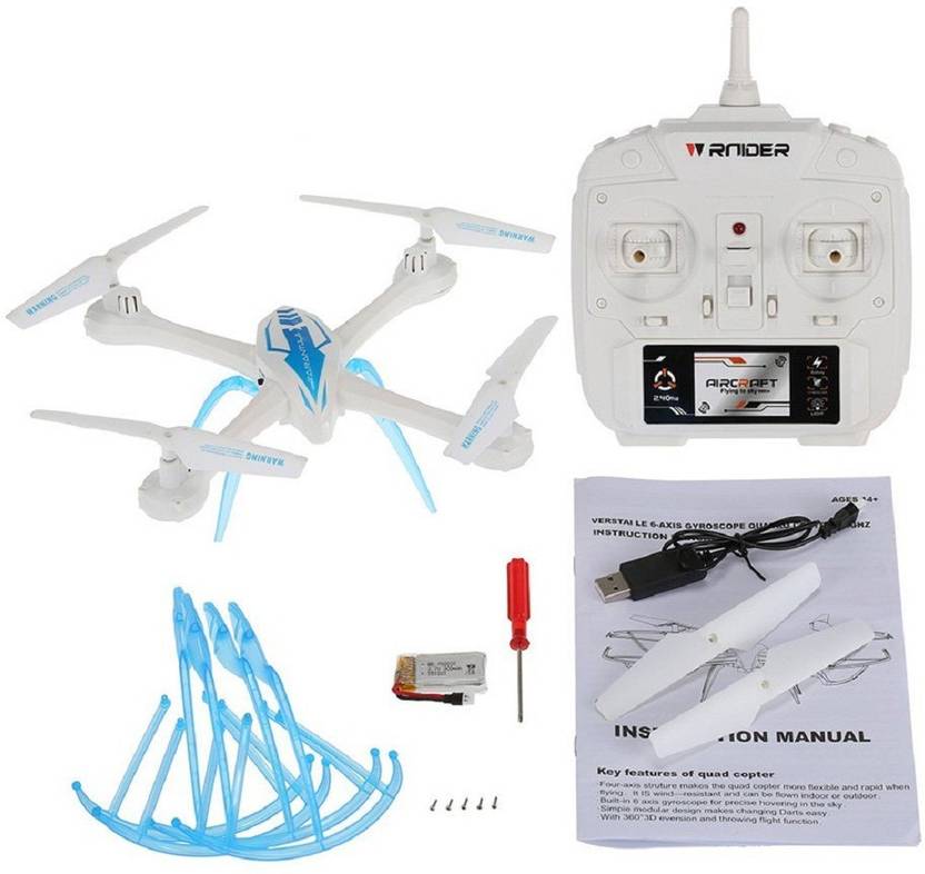 Wishkey Air Drone Blue 2 4ghz 4 Channel Quadcopter Air Drone
