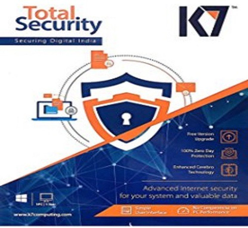 K7 Total Security 2.0 User 1 Year(CD/DVD)