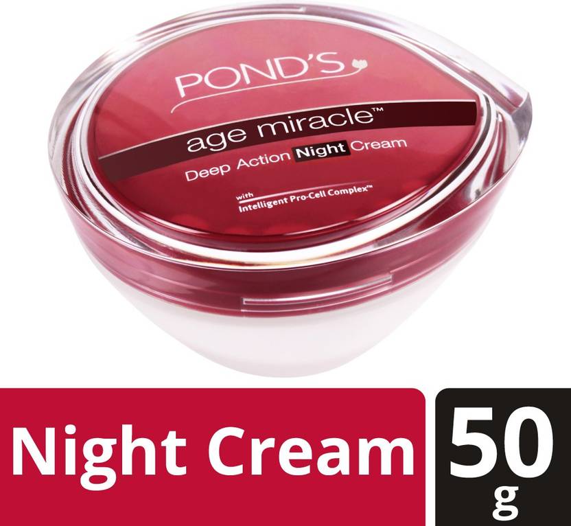 Ponds Age Miracle Deep Action Night Cream Price in India, Buy Ponds