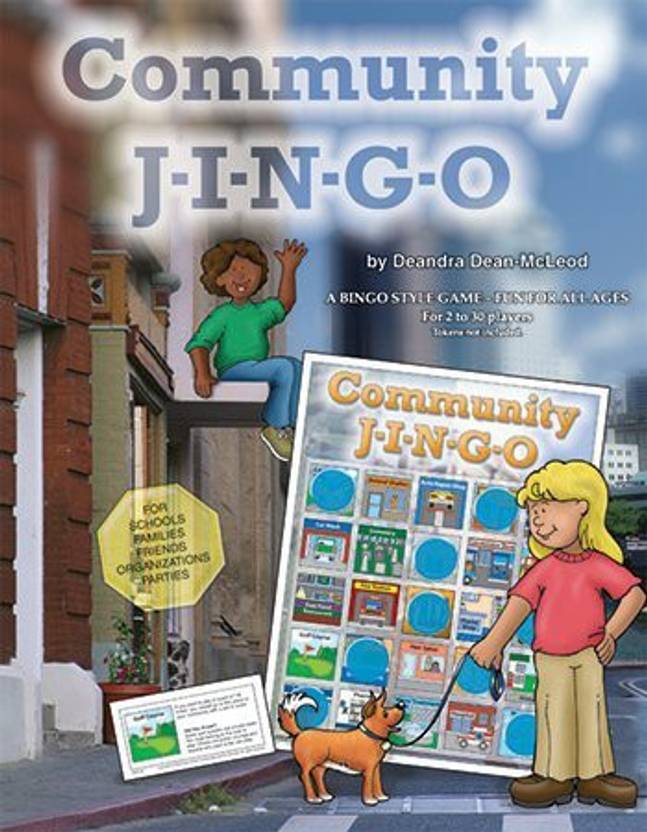 GARY GRIMM & ASSOCIATES Community Jingo Educational Board Games Board