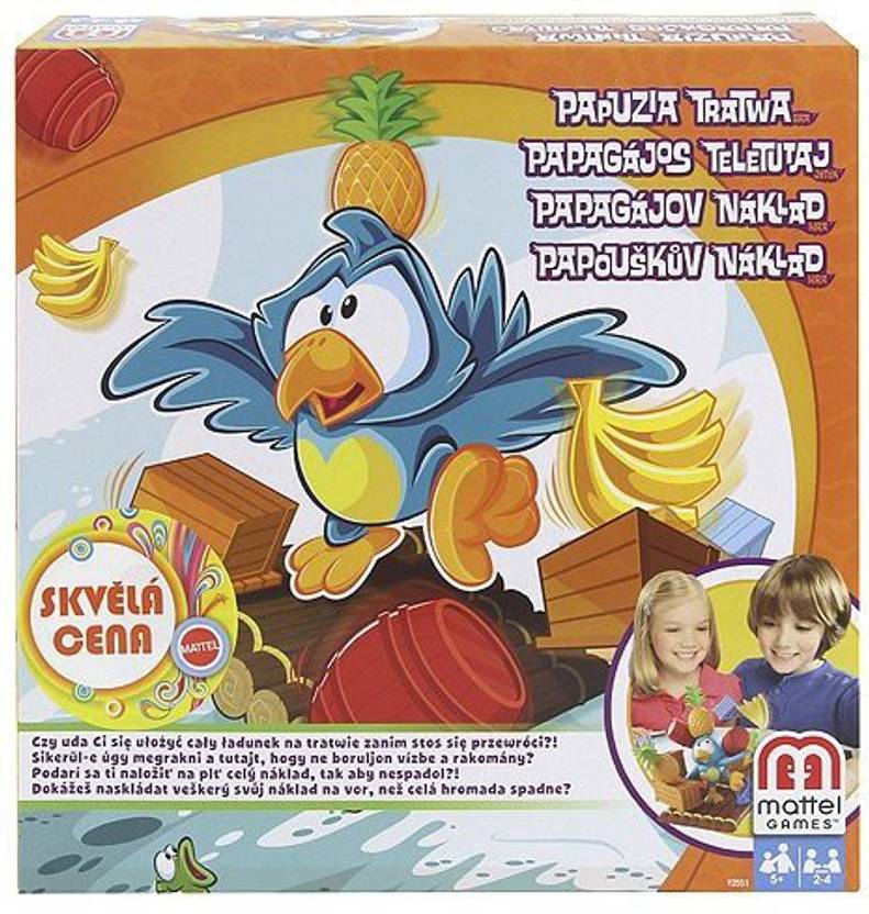 MATTEL Parrot Pile-Up Game Board Game Accessories Board Game - Parrot