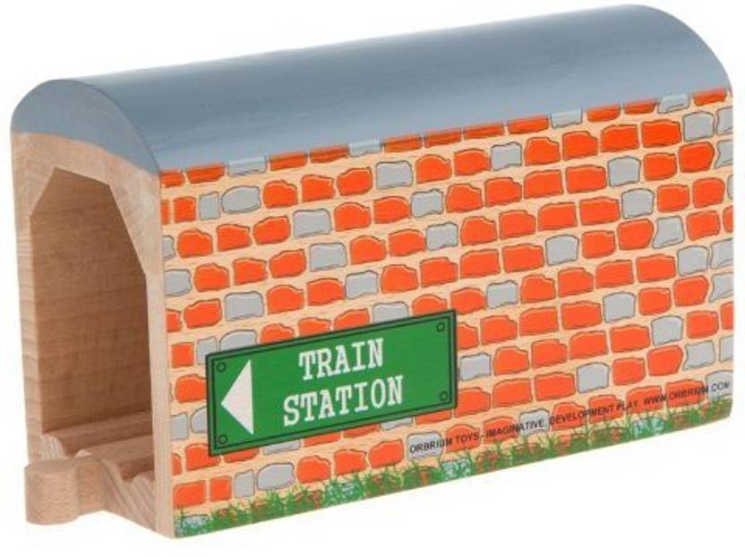 Orbrium Toys Large Wooden Train Tunnel For Railway Fits Orbrium Toys Large Wooden Train Tunnel For Railway Fits Thomas Brio Chuggington Melissa Doug Imaginarium