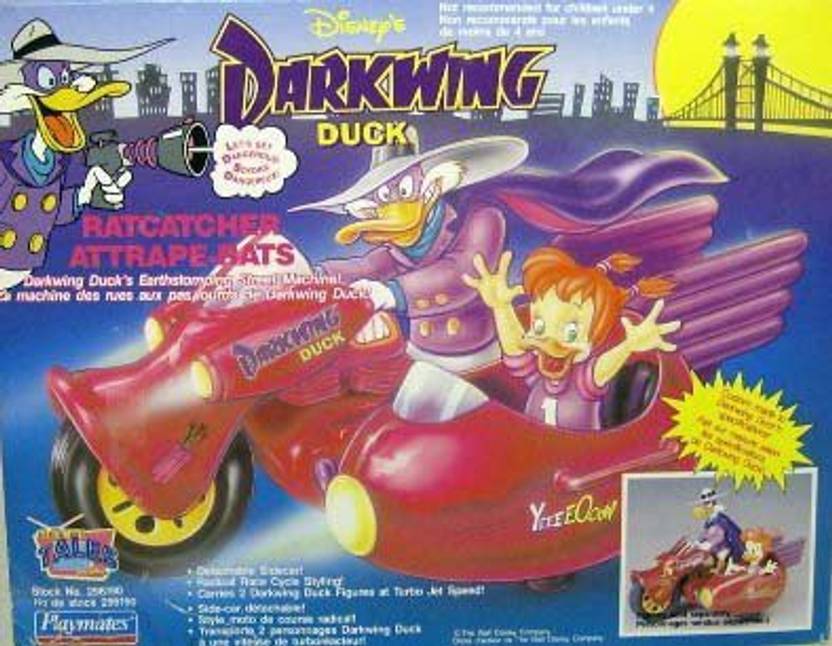 DISNEY Darkwing Duck Ratcatcher Motorcycle Vehicle Darkwing Duck