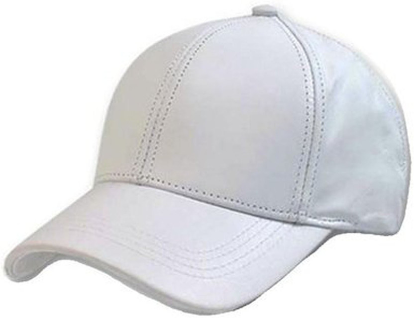 Bolax Solid Stylish White Cap - Buy 