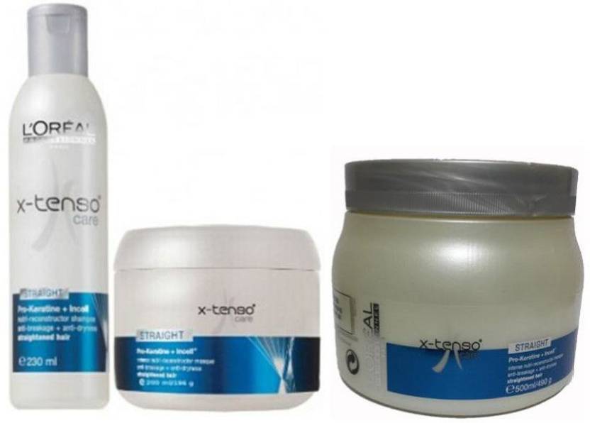 L Oreal Professionnel X Tenso Shampoo 250ml With Masque 200ml