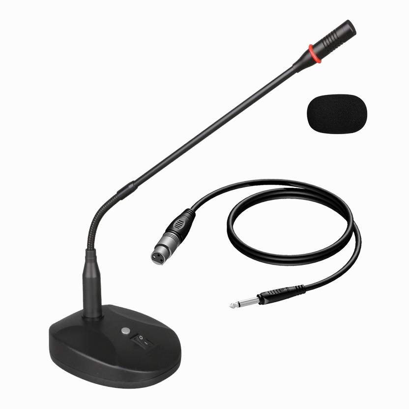MX Flexible Gooseneck Table Top Conference Microphone with inbuilt
