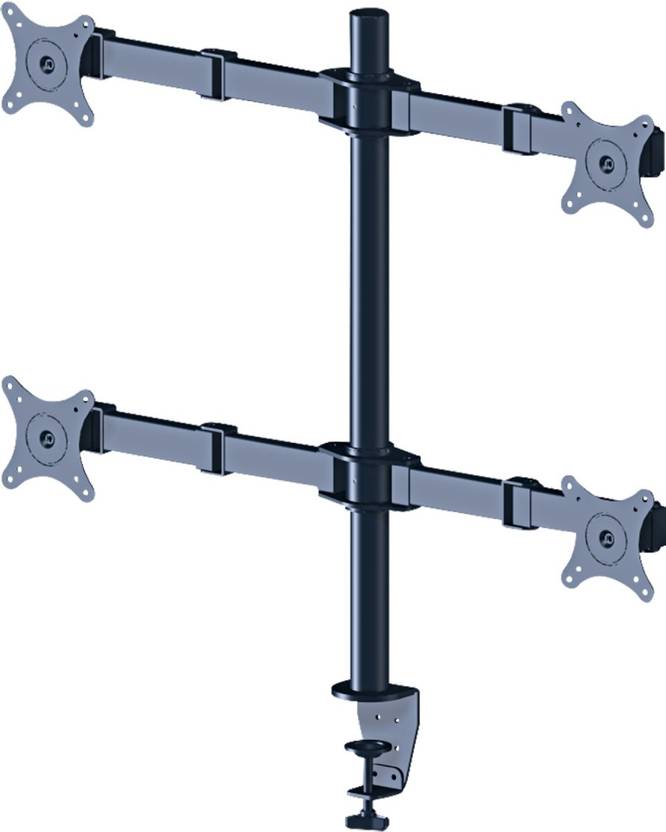 Mx Professional Heavy Duty Lcd Desk Mount Stand Table Bracket Mx Professional Heavy Duty Lcd Desk Mount Stand Table Bracket Clamp Type For Four Display
