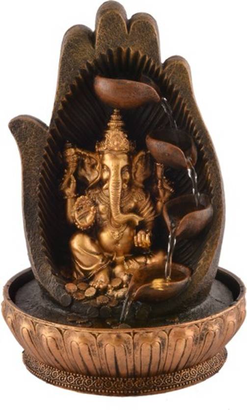 Japson Lord Ganesha Water Fountain Showpiece For Home Decoration