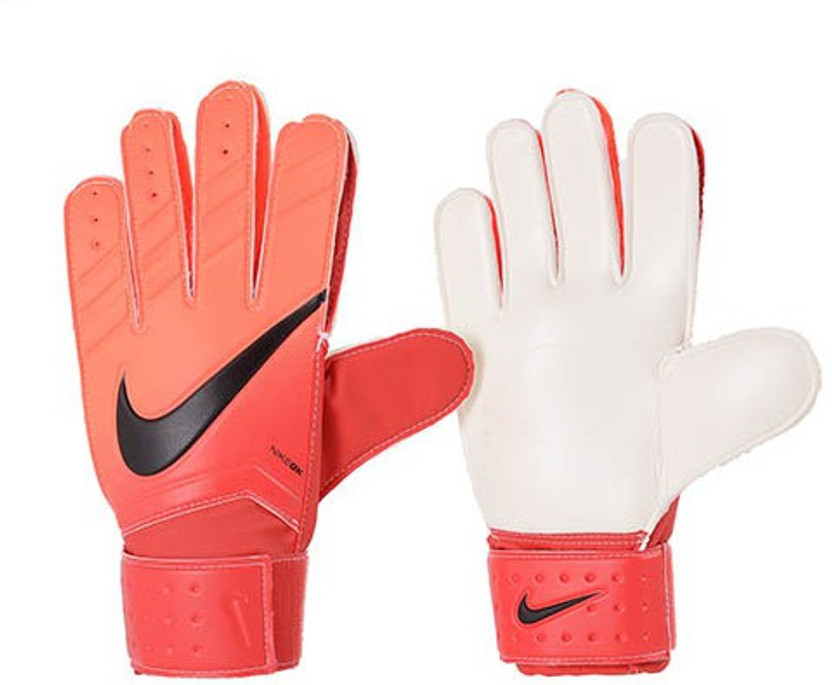 orange nike football gloves
