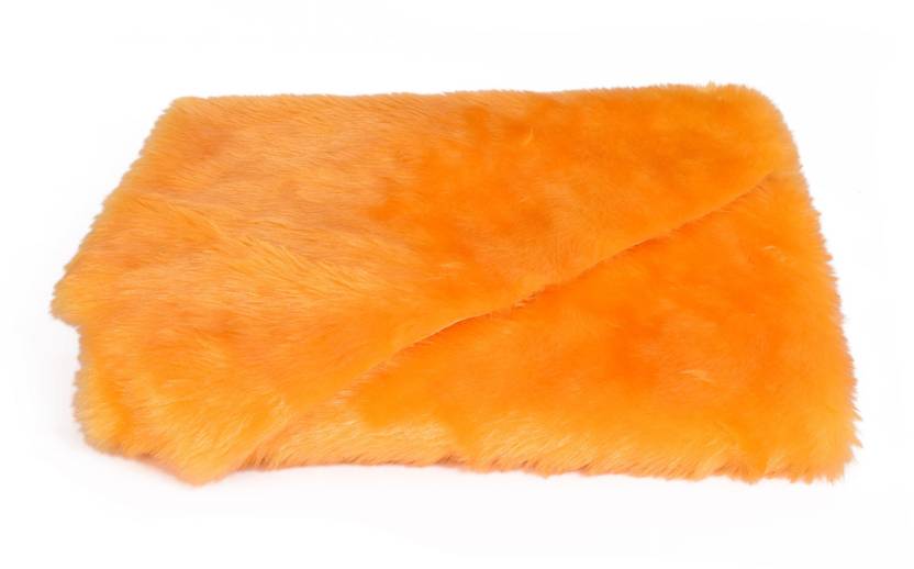 Vardhman Fur Cloth Golden Yellow Colour Size 38 X 34 2 Cms