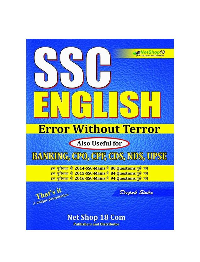 Ssc english book pdf