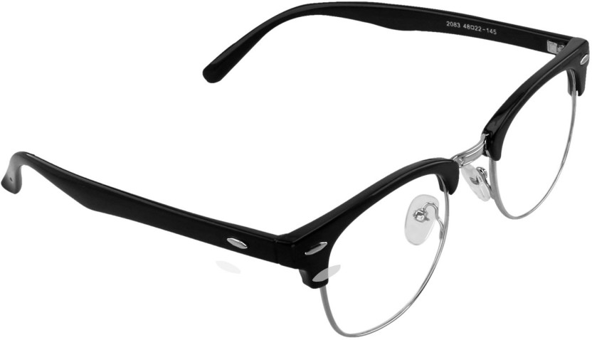 half rim wayfarer frames