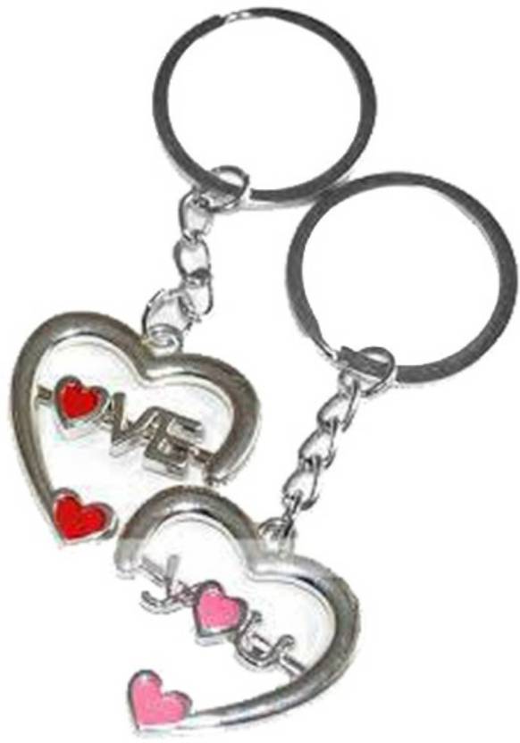 Anishop Couple Love You Cupid Heart Key Chain Buy Anishop