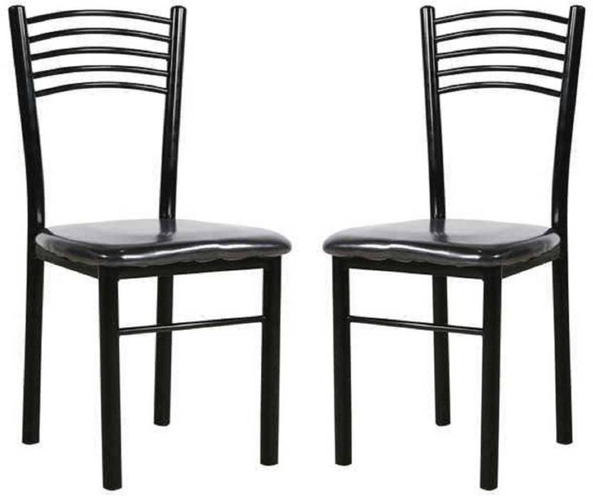 Parin Metal Dining Chair Price In India Parin Metal Dining Chair Set Of 2 Finish Color Black
