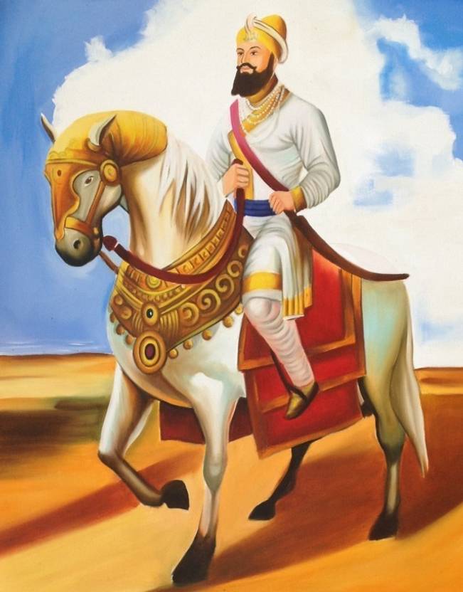 Guru Gobind Singh Painting In White House Visual Motley