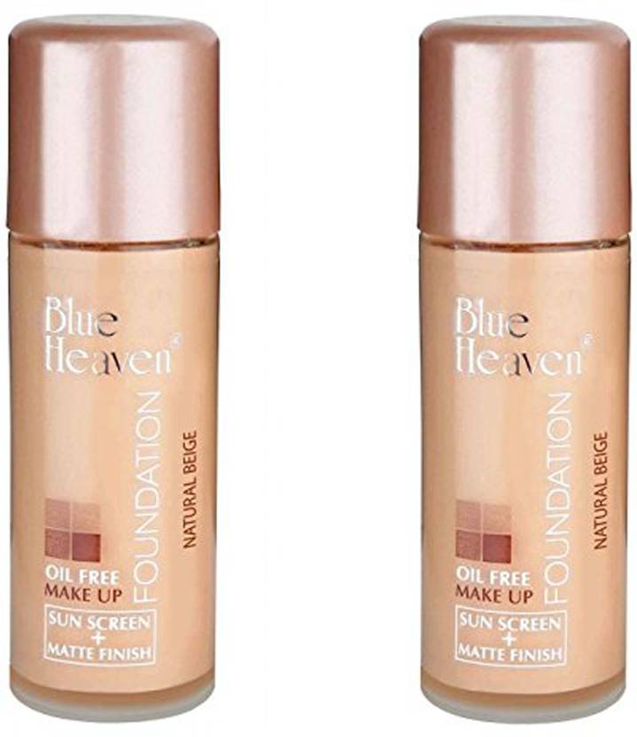 BLUE HEAVEN oil free fondation Foundation Price in India, Buy BLUE HEAVEN oil free fondation