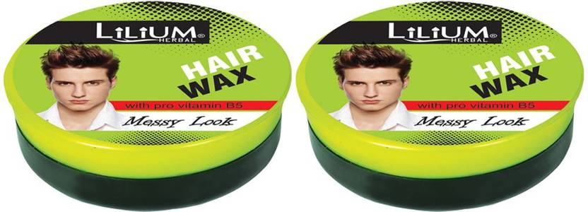 Lilium Messy Look Hair Wax 85g Pack Of 2 Hair Styler Price In