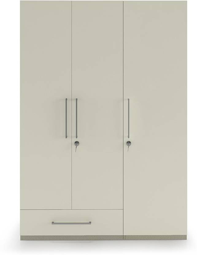 Urban Ladder Reynold Wardrobe Set External drawer Engineered Wood 3