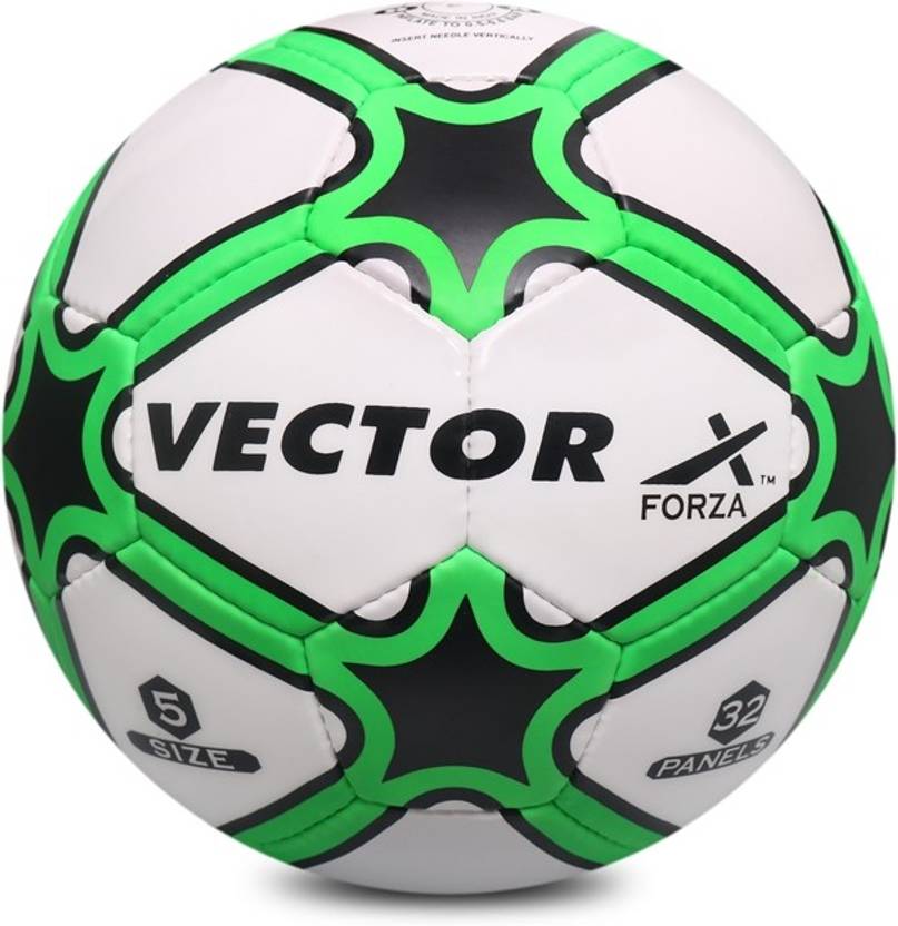vector x forza wht grn 5 football size 5 buy vector x forza wht
