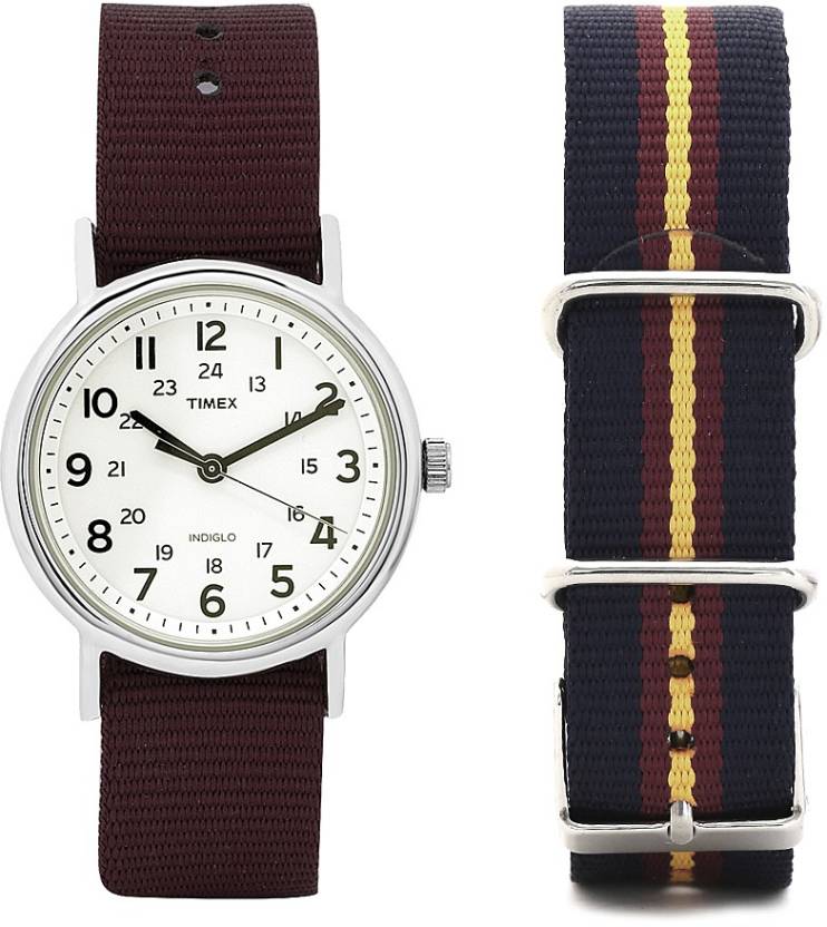 TIMEX Weekender Analog Watch - For Men & Women - Buy TIMEX Weekender Analog  Watch - For Men & Women T2P235NS Online at Best Prices in India |  