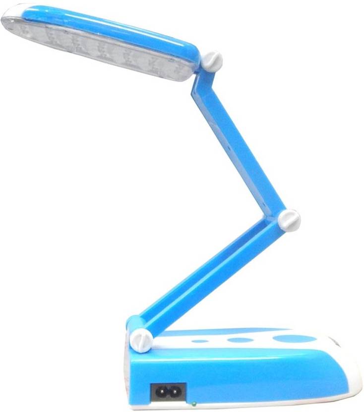 Insasta 31 Led Folding Rechargeable Study Lamp Emergency Light Insasta 31 Led Folding Rechargeable Study Lamp Emergency Light Blue White