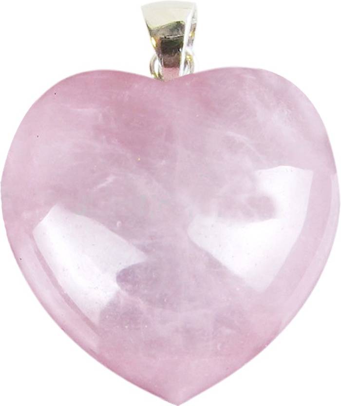 Ratnatraya Rose Quartz Pendant For Love Heart Chakra Marriage Ratnatraya Rose Quartz Pendant For Love Heart Chakra Marriage Relationships Locket Gold Plated Diamond Crystal In India