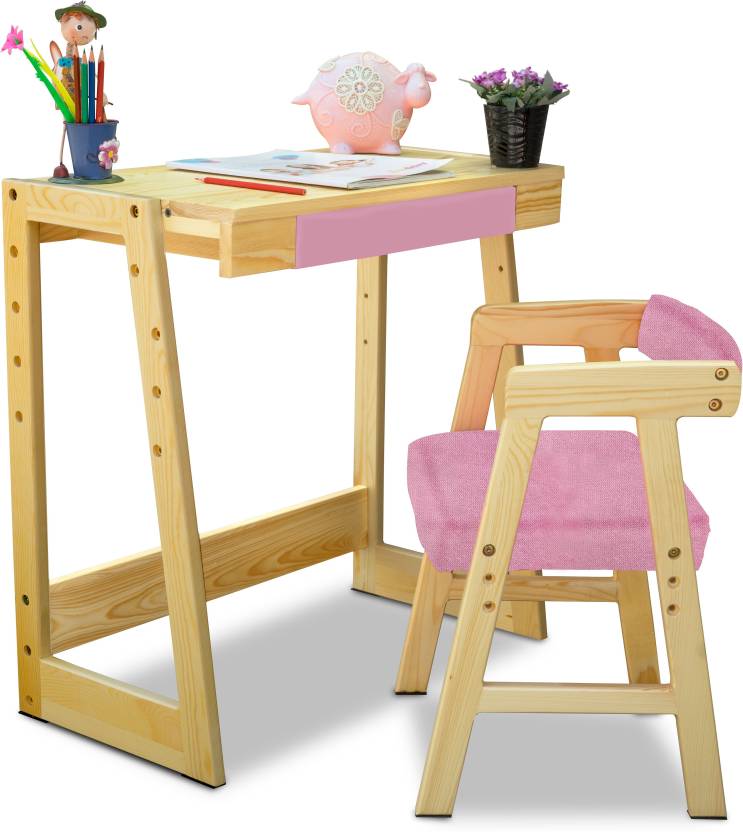 Alex Daisy Pineworks Solid Wood Study Table Price In India Buy