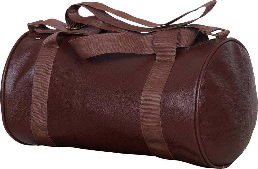 Dee Mannequin Trendy Stylish Gym Bag Brown Price in India