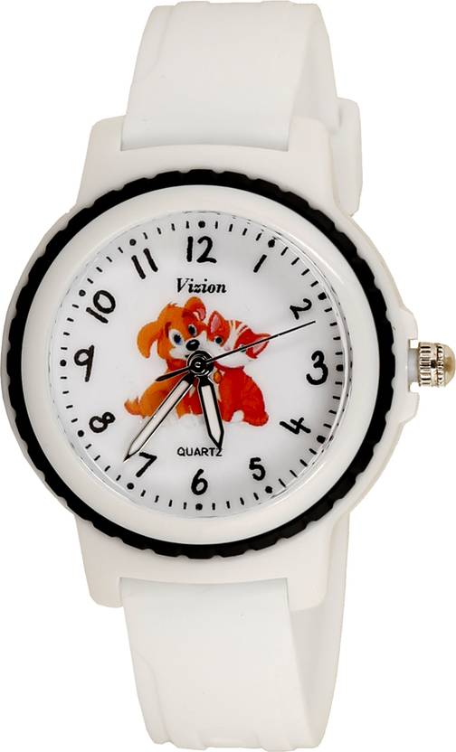 VIZION Bruno & Miro - Little Dog and Cat Cartoon Character Analog Watch - For Boys & Girls - Buy VIZION Bruno & Miro - Little Dog and Cat Cartoon Character Analog VIZION Bruno & Miro - Little Dog and Cat Cartoon Character Analog Watch - For Boys & Girls - Buy VIZION Bruno & Miro - Little Dog and Cat Cartoon Character Analog