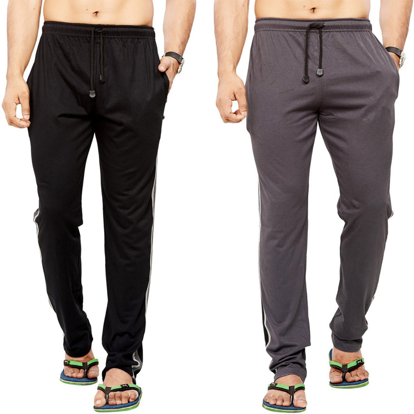 Buy Bumchums Solid Men Multicolor Track 