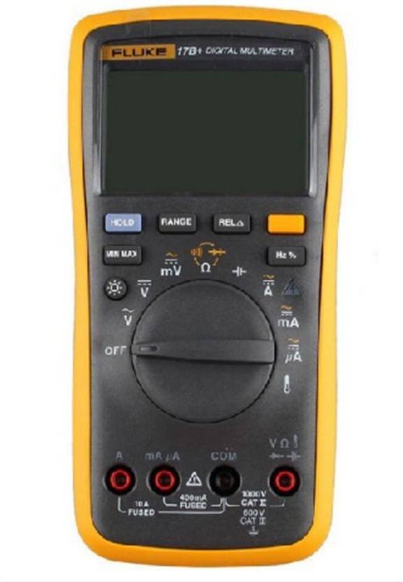 FLUKE 17B+ Digital Multimeter with Temperature and Frequency along with