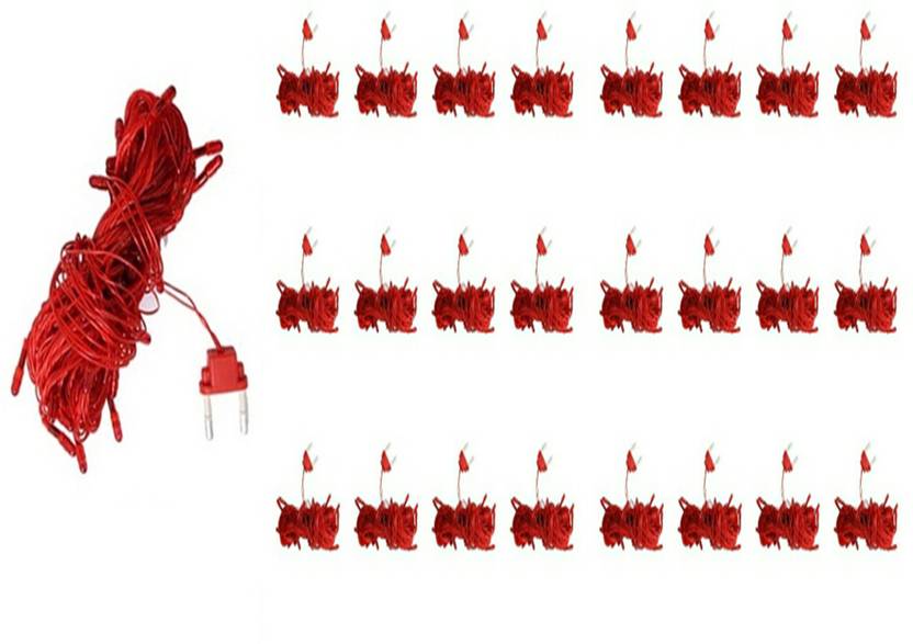 Exmade 28 LEDs 4.06 m Red Rice Lights Price in India Buy Exmade 28