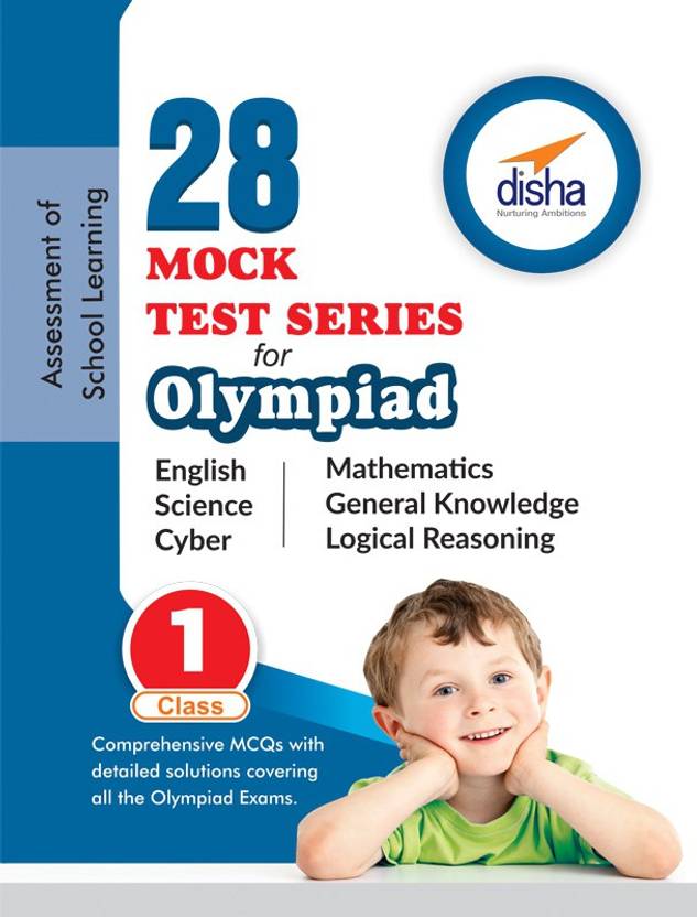 28 Mock Test Series for Olympiads Class 1 Science, Mathematics, English