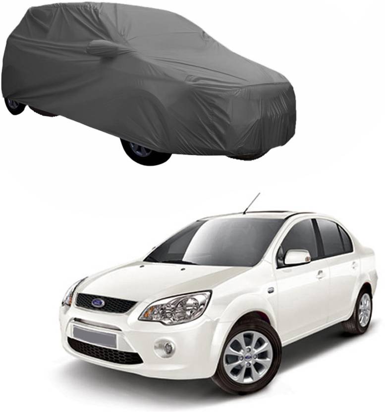 Adroitz Car Cover For Ford Fiesta Classic With Mirror Pockets